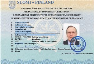 Buy Finland Boat License