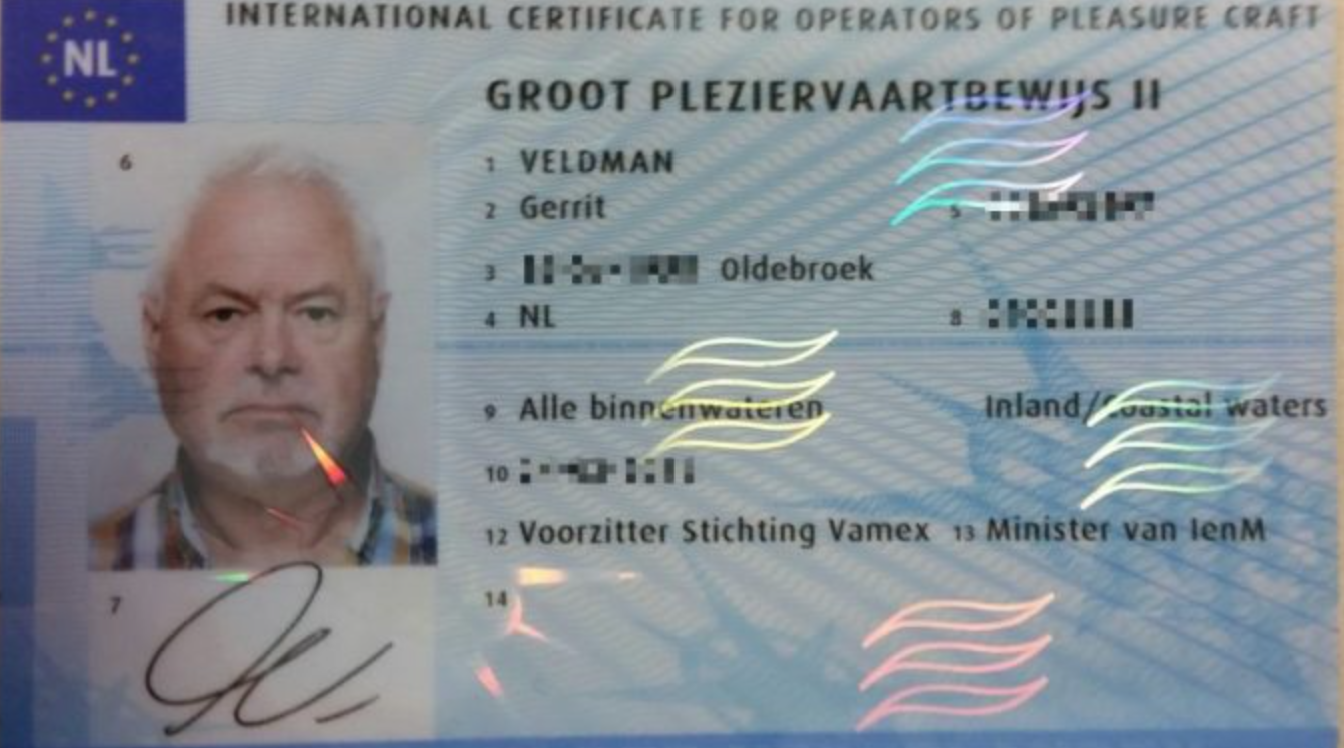 Buy Dutch Boat License