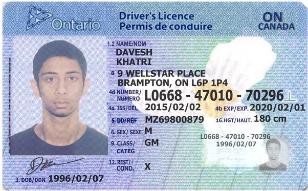 Buy Ontario Drivers License