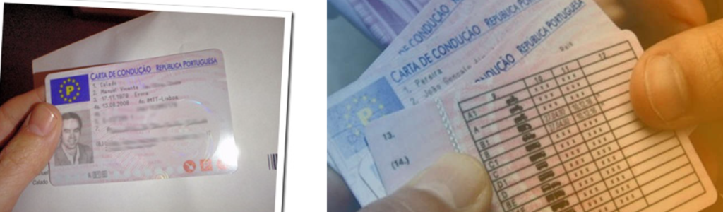 Portuguese Driving License