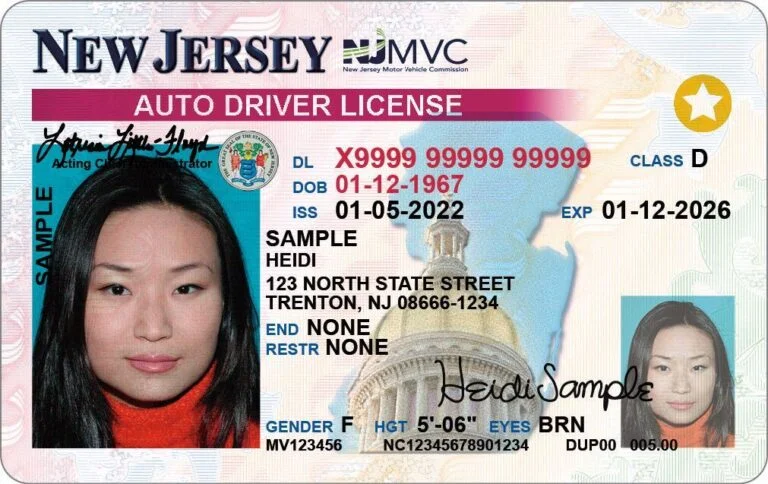 New Jersey Driver’s License