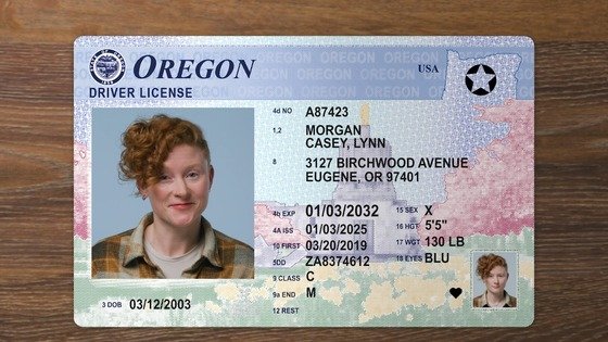 Oregon Driver’s License