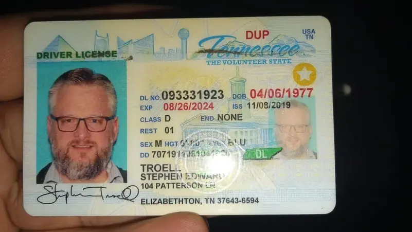 Tennessee Driver’s License