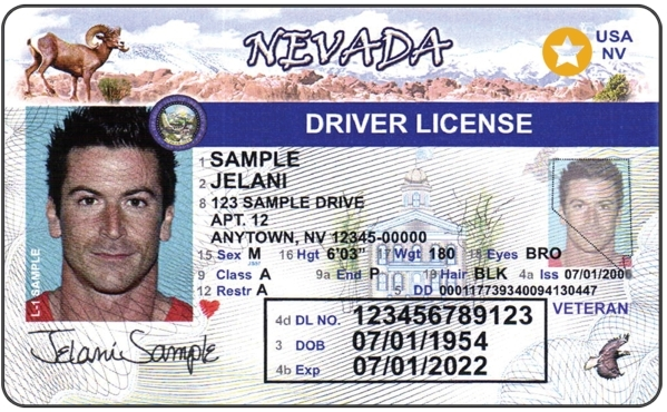 Nevada driver’s license