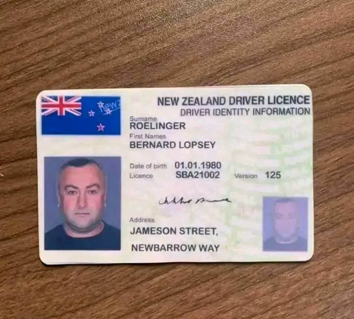 New Zealand driver licence