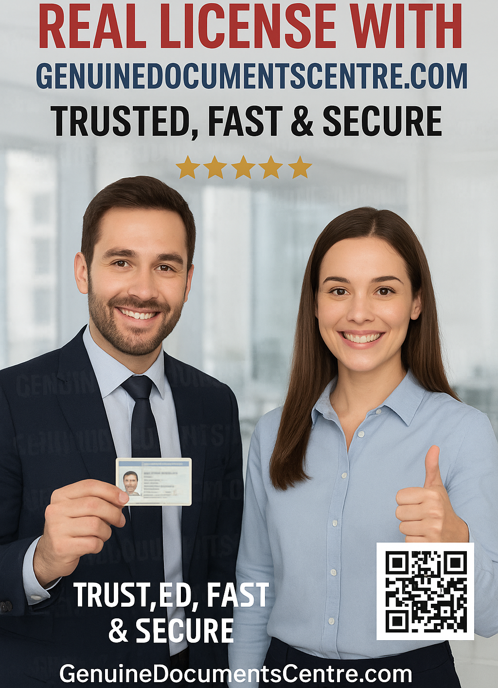 Genuine Documents Centre – Buy real registered driver’s licenses, passports, ID cards, and residence permits online without exams. Fast worldwide delivery in 5 days.